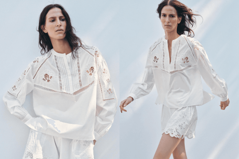 毫不費力的夏日精緻感：6 款 Zara、H&M 找到的「鏤空刺繡單品」，比亞麻還適合今年夏天！