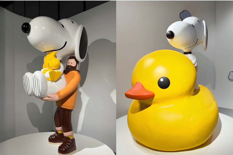 史努比迷必逛！《花生漫畫 75 周年特展》黃色小鴨 Snoopy、太空人球池...每個角落都超好拍！