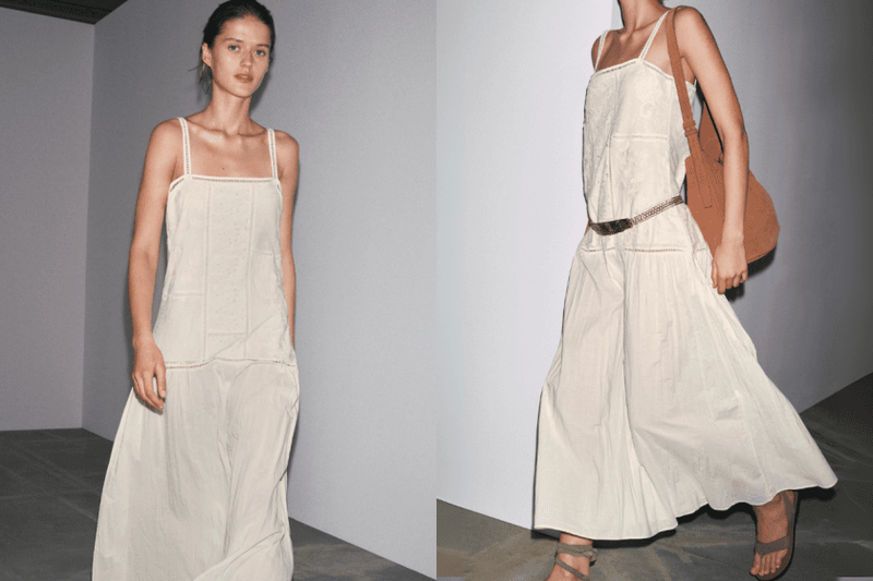 毫不費力的夏日精緻感：6 款 Zara、H&M 找到的「鏤空刺繡單品」，比亞麻還適合今年夏天！