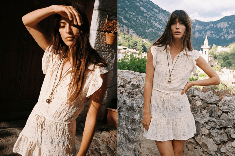 毫不費力的夏日精緻感：6 款 Zara、H&M 找到的「鏤空刺繡單品」，比亞麻還適合今年夏天！