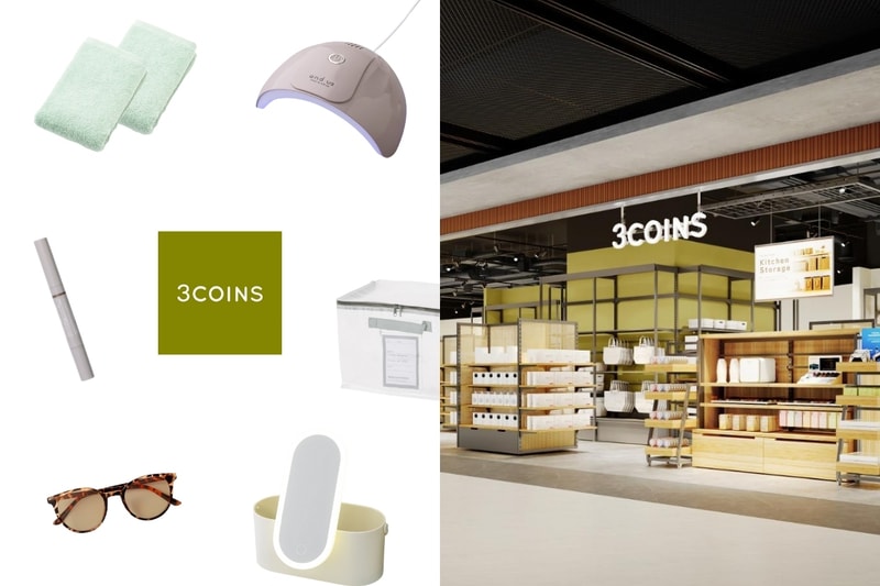 3COINS 香港店 7 月 18 日正式開幕，鎖定 8 款必入好物！