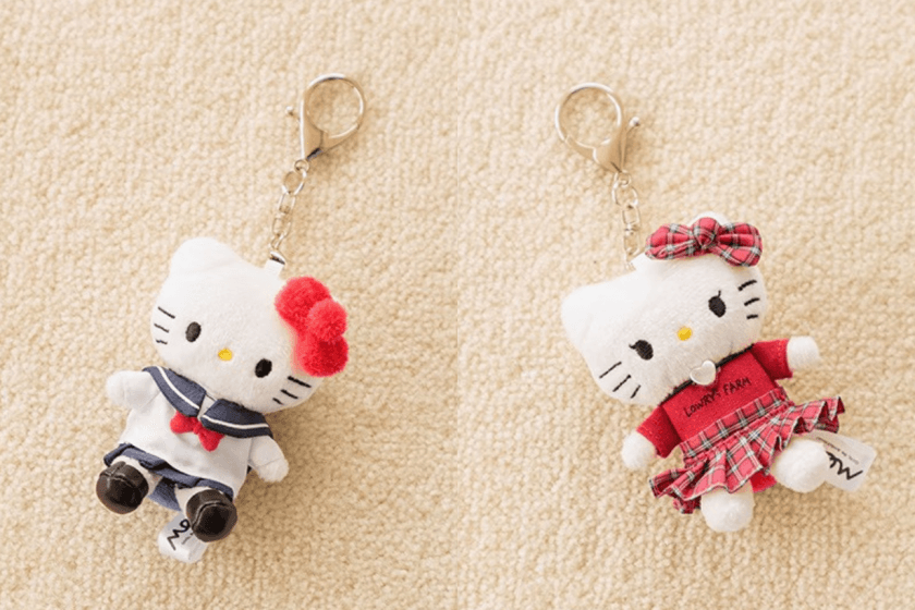 上個月沒跟到,不能再錯過:Lowrys Farm x Hello Kitty 聯名吊飾預購開搶!