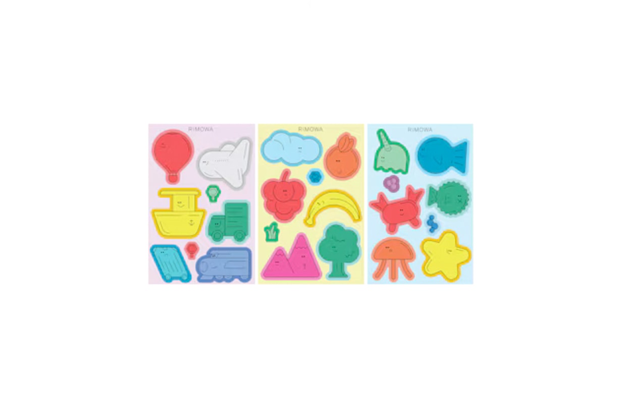 rimowa kids edition luggage cabin u sticker