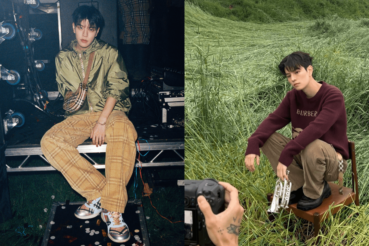 Burberry new k-pop Brand Ambassador Stray Kids Kim Seung Min