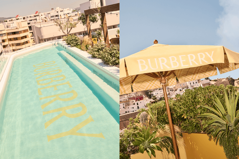 Burberry takes over The Standard Ibiza