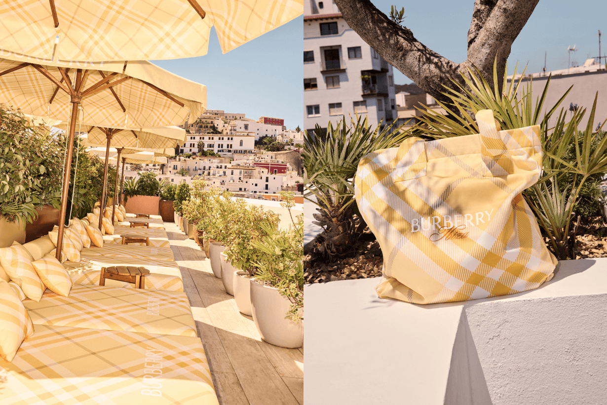 Burberry takes over The Standard Ibiza