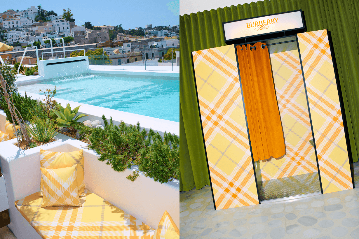 Burberry takes over The Standard Ibiza