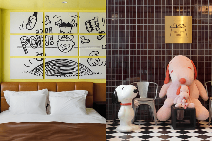 又在社群爆紅的可愛飯店:18 種 PEANUTS 漫畫主題房間,毛巾、拖鞋到早餐都是 Snoopy!