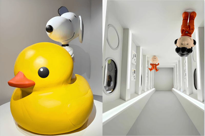 史努比迷必逛!《花生漫畫 75 周年特展》黃色小鴨 Snoopy、太空人球池...每個角落都超好拍!