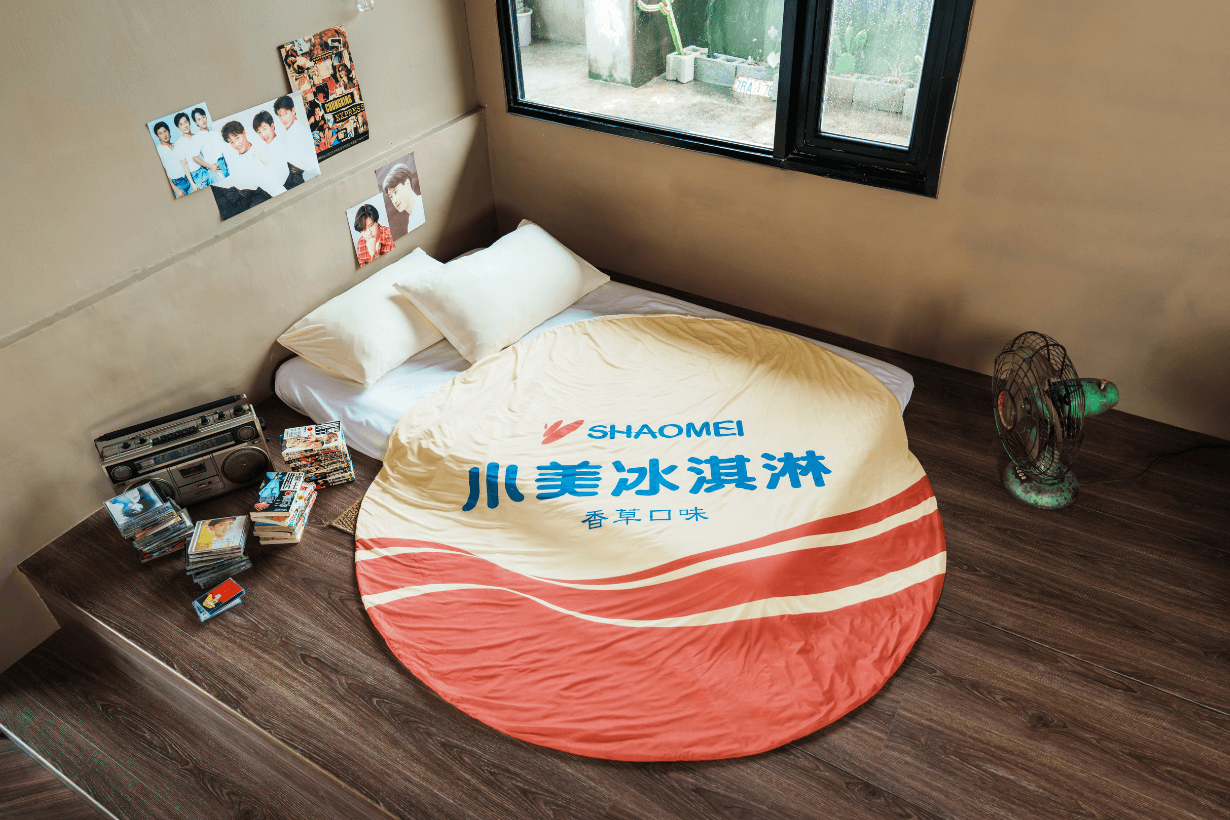 Flight Mode x Shao mei Blanket pillow