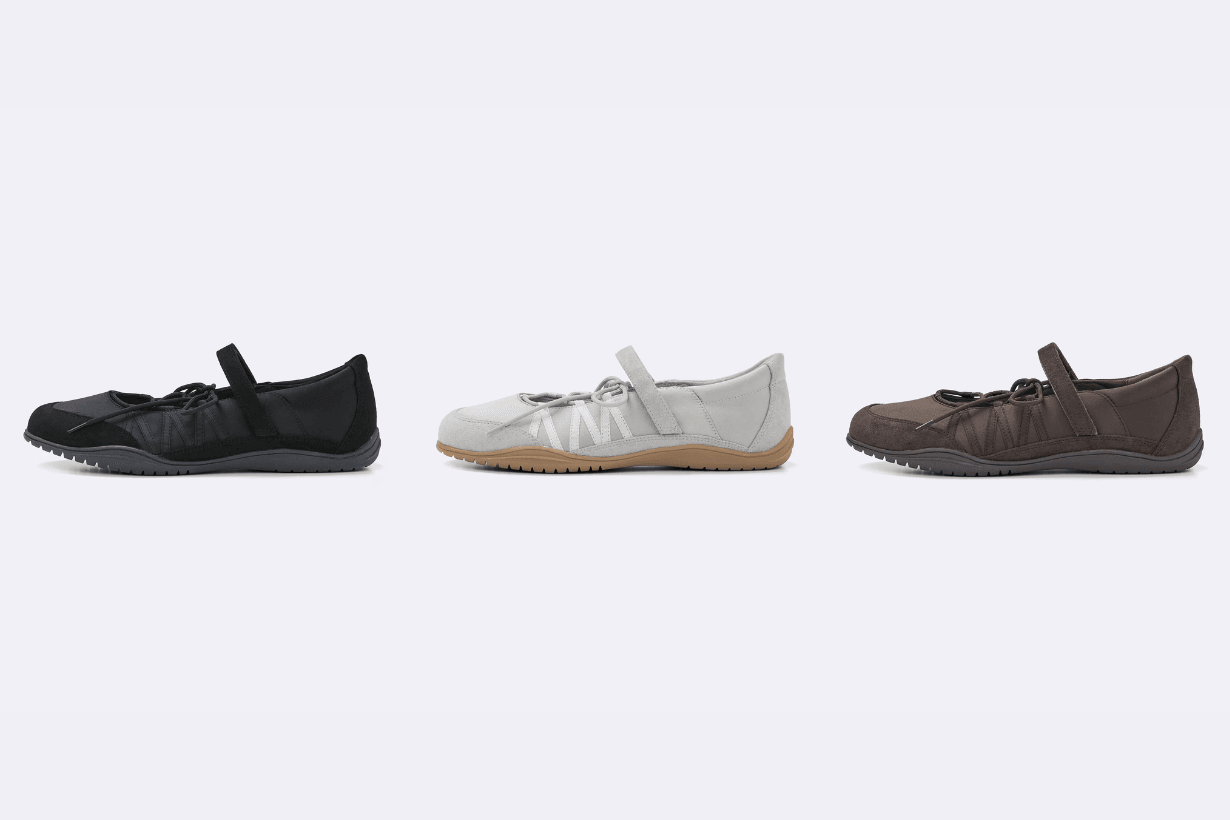 GU Lace Up Ballet Sneakers release