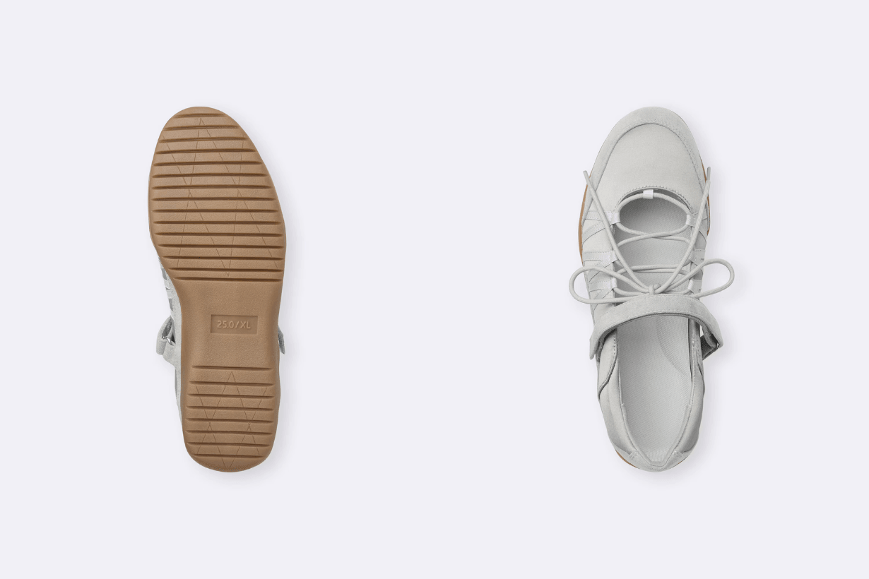 GU Lace Up Ballet Sneakers release