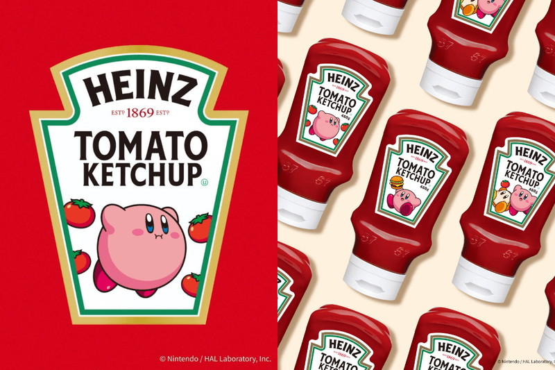 Heinz x Kirby Waddle Dee Maxim Tomato Collaboration