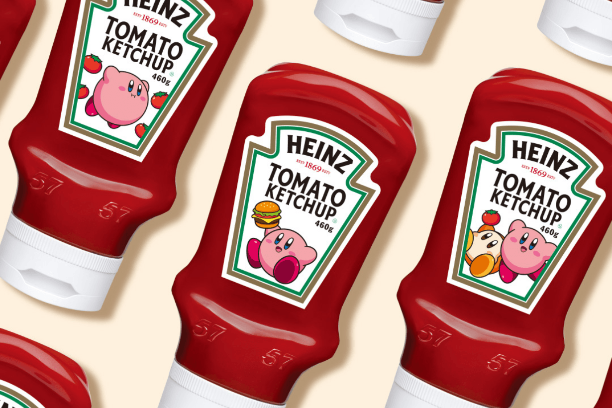 Heinz x Kirby Waddle Dee Maxim Tomato Collaboration