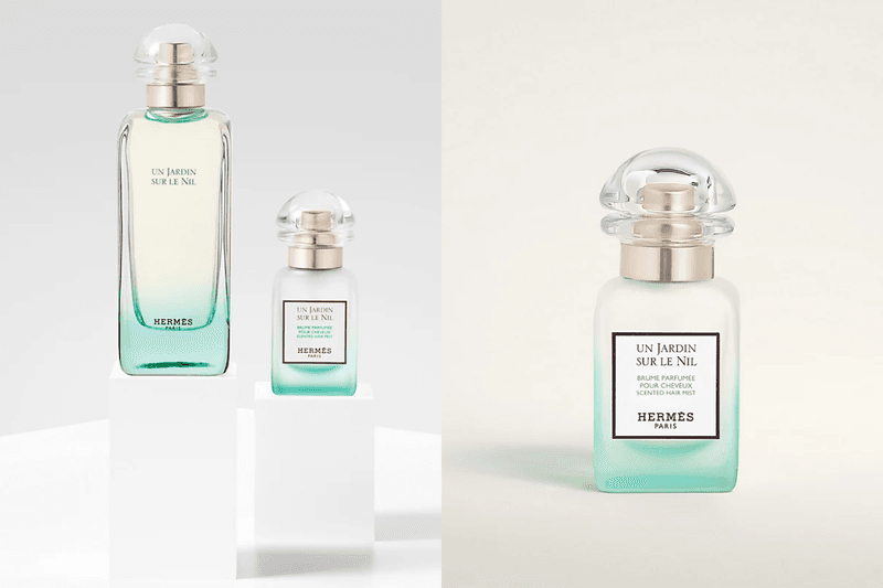 Hermes Hair Mist Barenia Un Jardin sur le Nil Un Jardin a Cythere