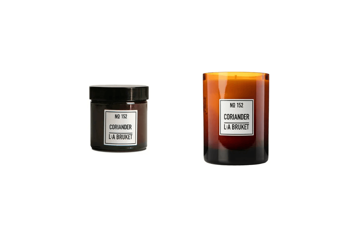 La Bruket Coriander Room Diffuser Scented Candle Fragrance Tag