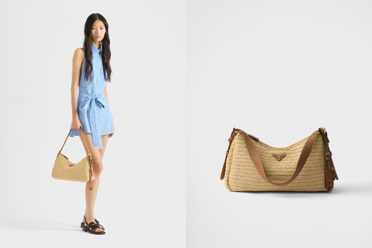 Prada Crochet bag summer Handbag 