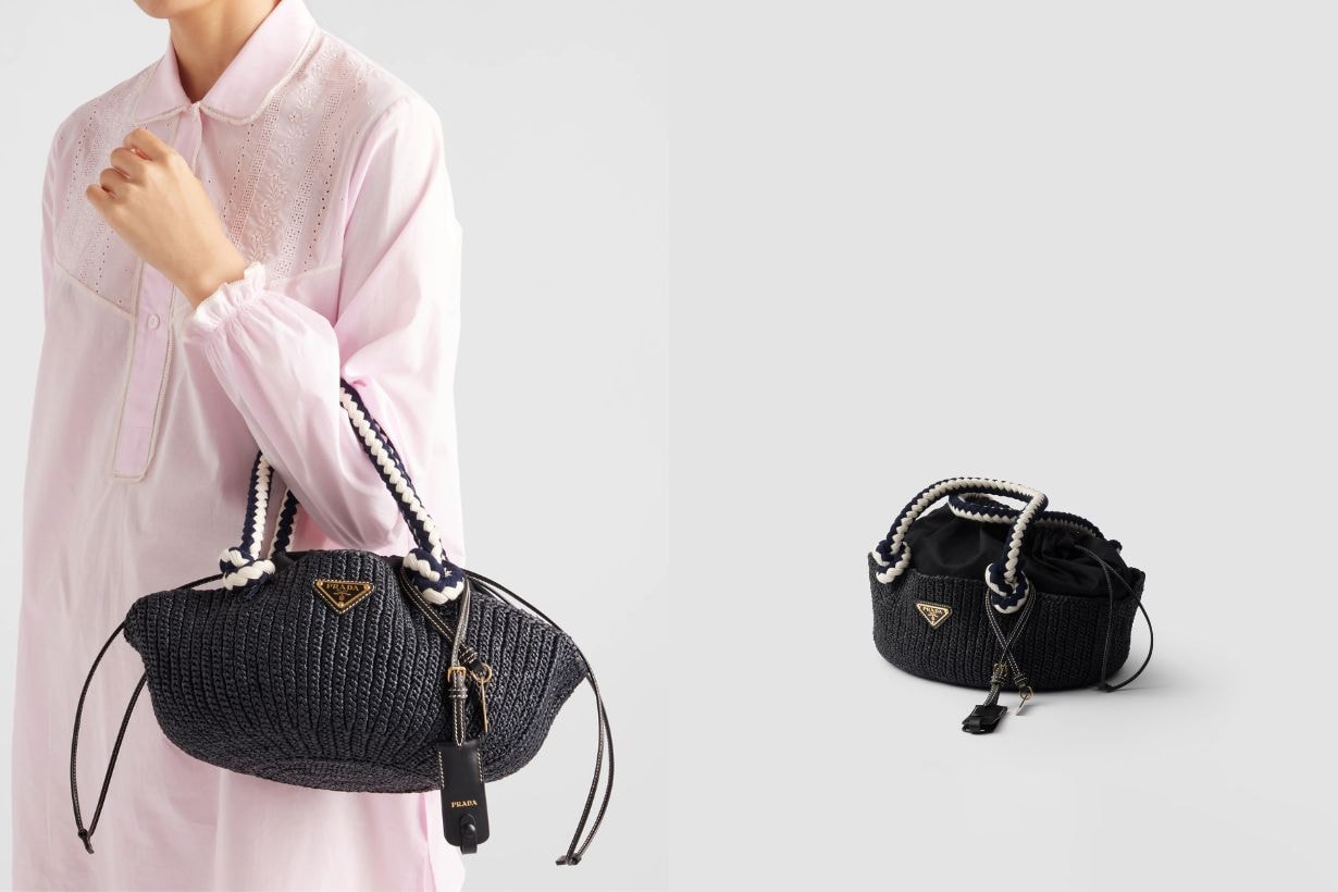 Prada Crochet bag summer Handbag 