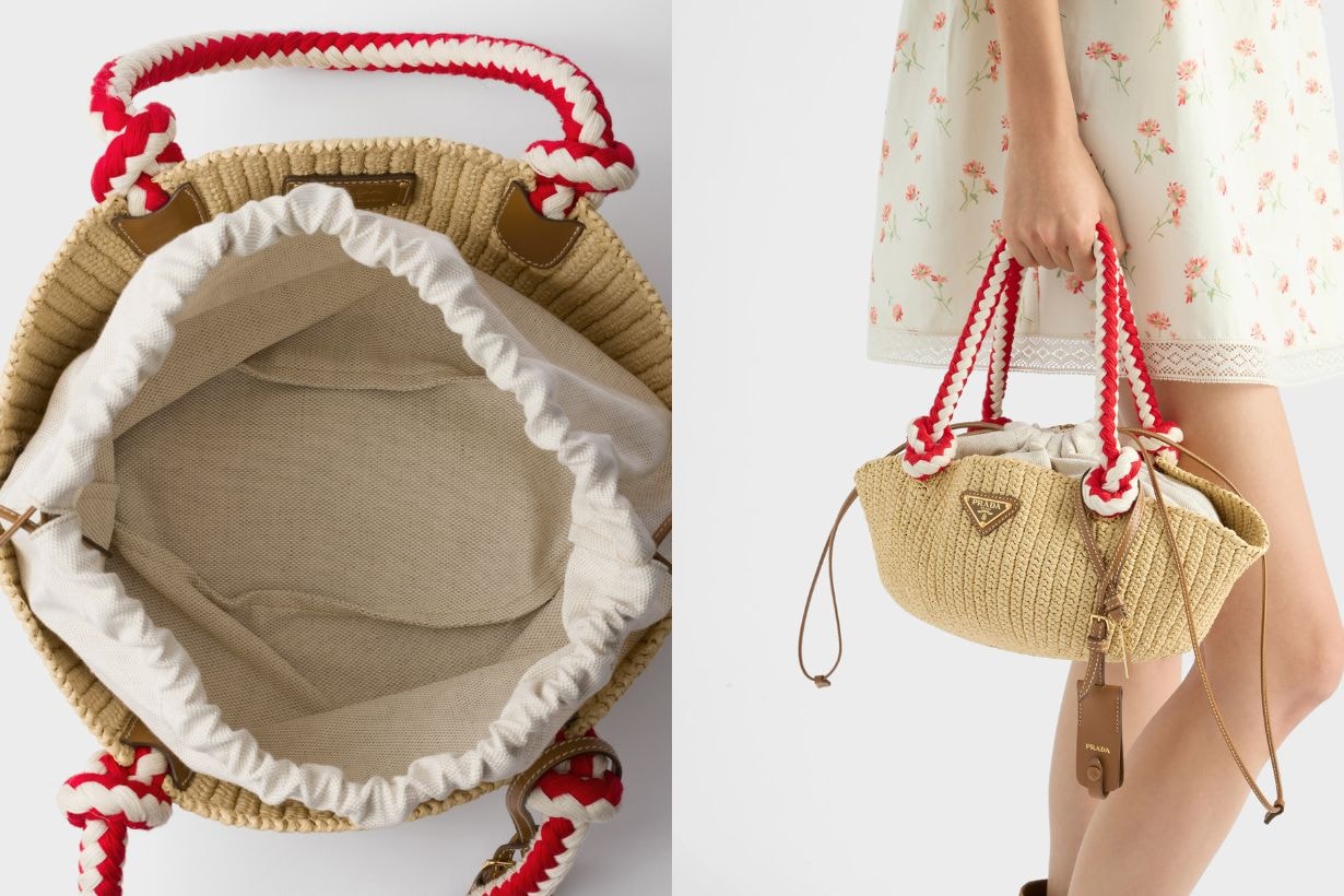Prada Crochet bag summer Handbag 