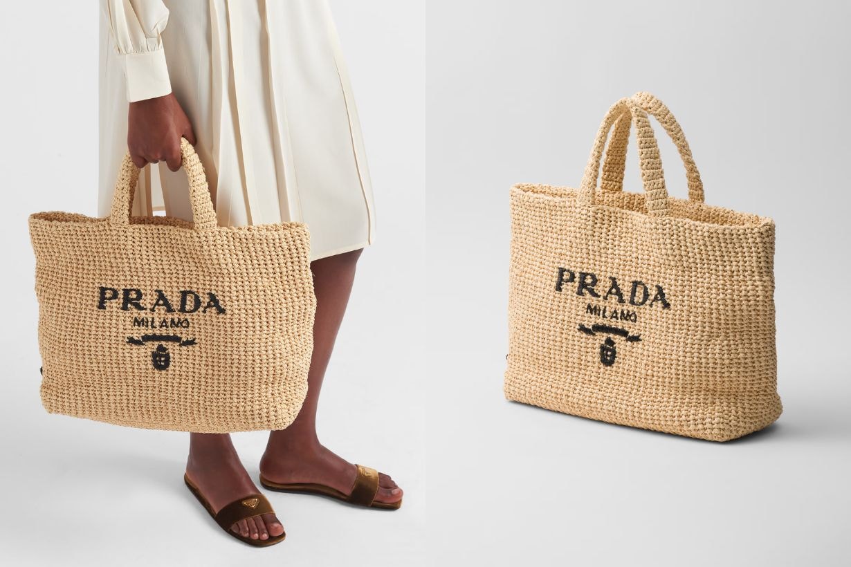 Prada Crochet bag summer Handbag 