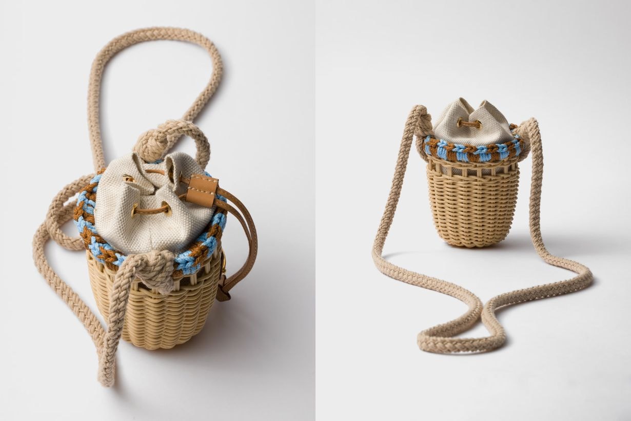 Prada Crochet bag summer Handbag 