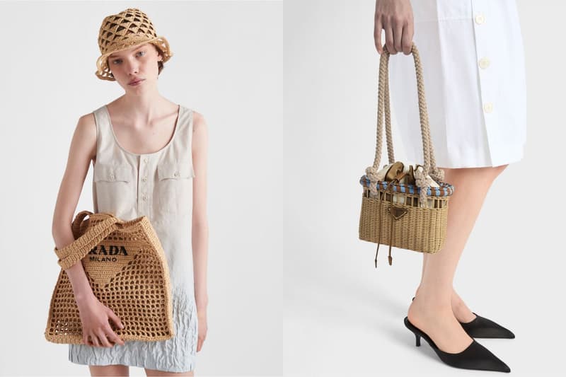 Prada Crochet bag summer Handbag 