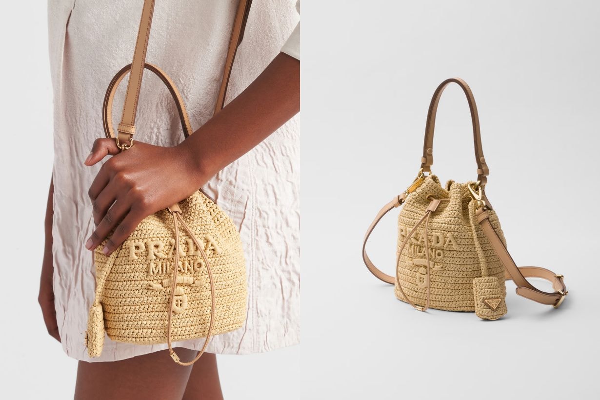 Prada Crochet bag summer Handbag 