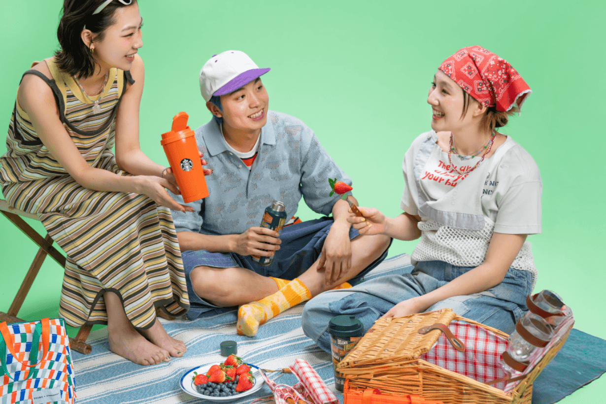 Starbucks x BEAMS Find My To Go Style Collaboration 2025