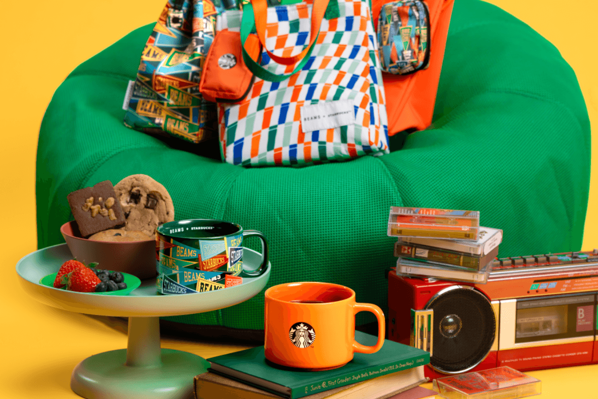 Starbucks x BEAMS Find My To Go Style Collaboration 2025
