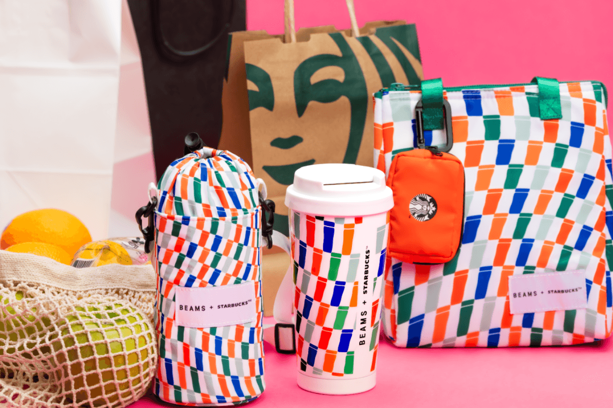 Starbucks x BEAMS Find My To Go Style Collaboration 2025
