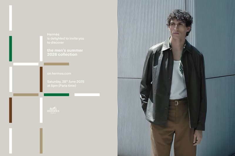 發掘隱藏於男裝區的寶物！一同欣賞 HERMÈS 2026 夏季系列時裝秀