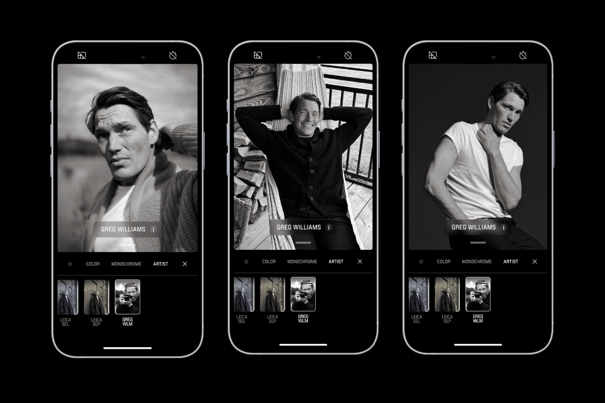 app Leica LUX Greg Williams Look release