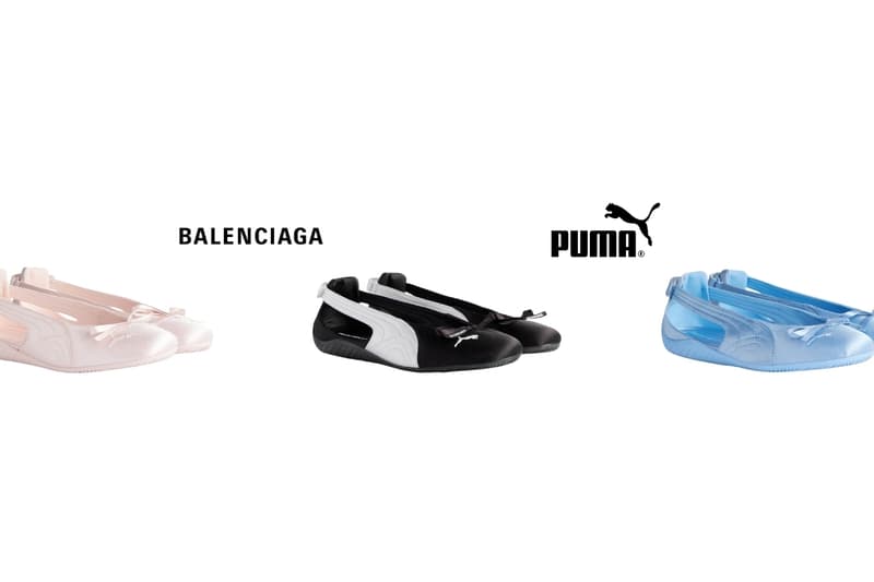 Balenciaga x Puma：甜酷感滿分的鏤空芭蕾舞鞋，走在路上回頭率超高！
