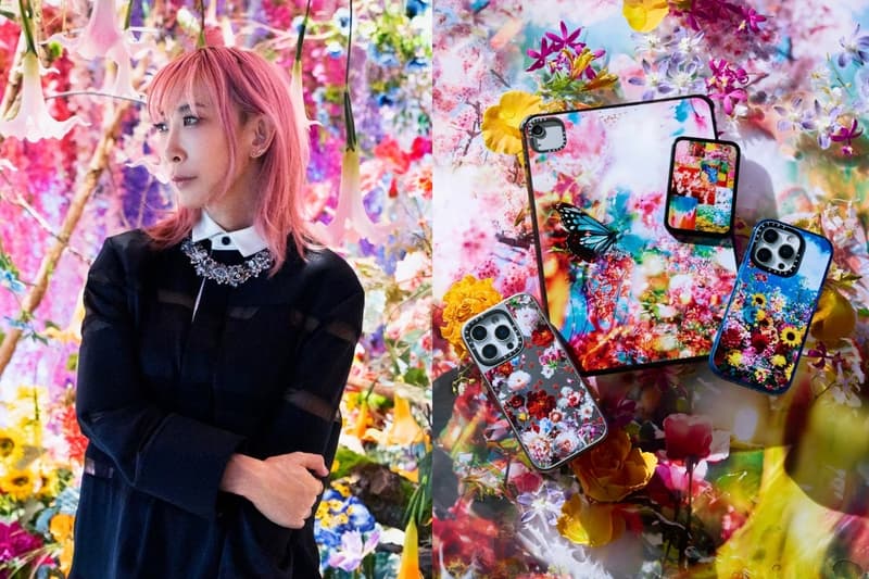 CASETiFY x 蜷川實花：置身充滿繁花、蝴蝶的夢境世界！