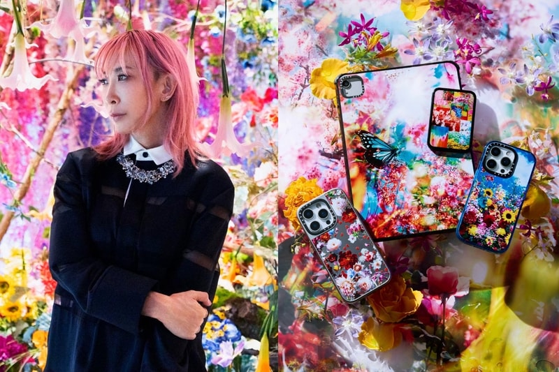 CASETiFY x 蜷川實花：置身充滿繁花、蝴蝶的夢境世界！