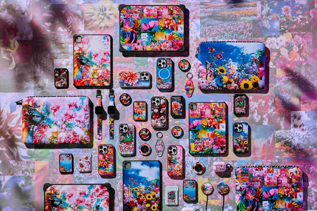 CASETiFY x 蜷川實花：置身充滿繁花、蝴蝶的夢境世界！