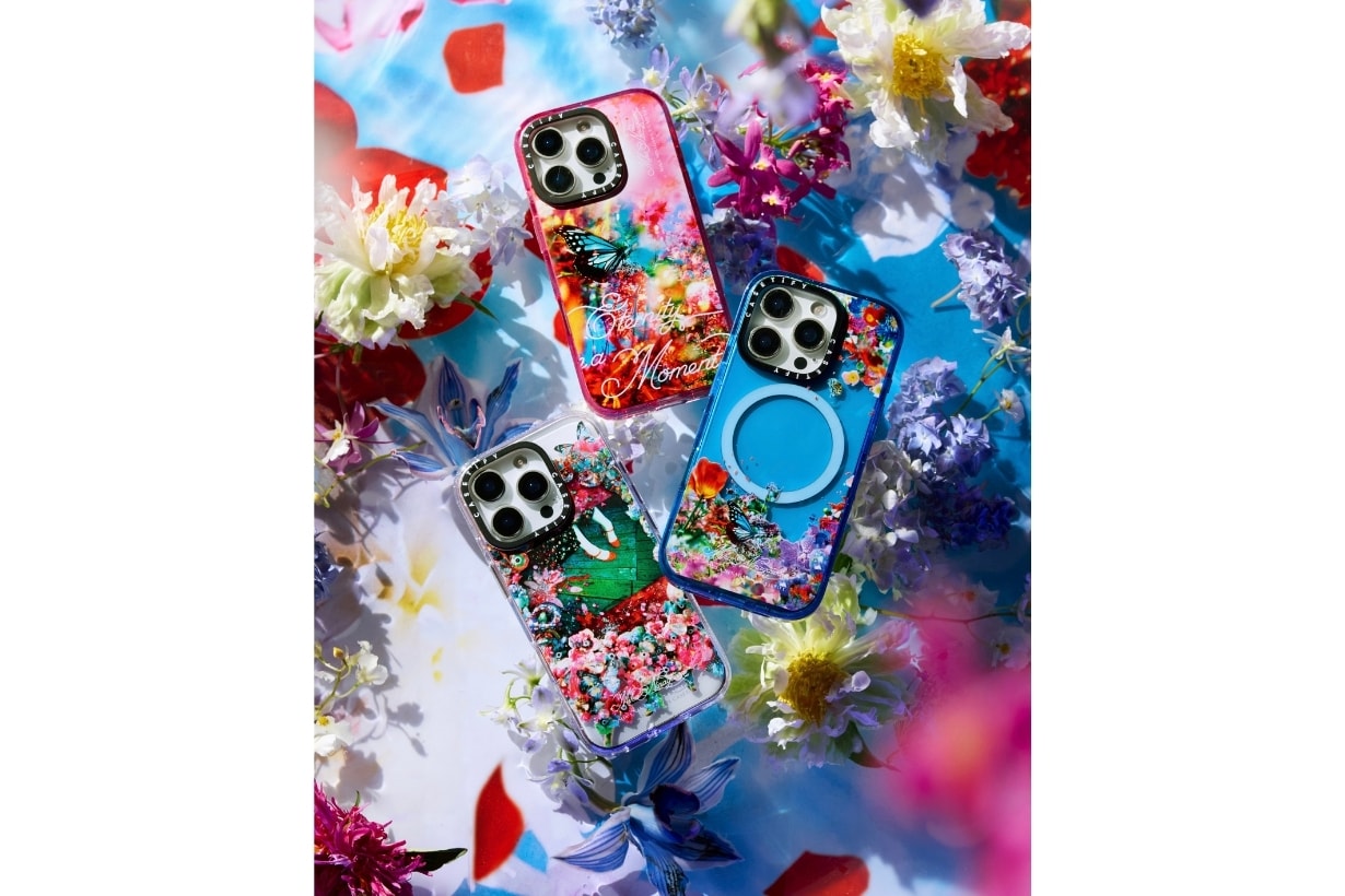 CASETiFY x 蜷川實花：置身充滿繁花、蝴蝶的夢境世界！