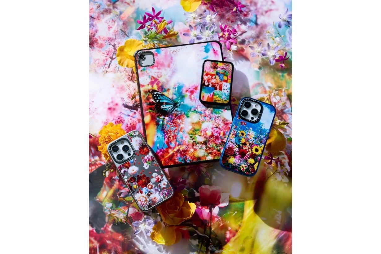 CASETiFY x 蜷川實花：置身充滿繁花、蝴蝶的夢境世界！