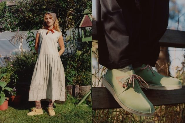 Clarks Originals 200 週年限定復古袋鼠鞋，美到窒息的彩虹編織鞋面！