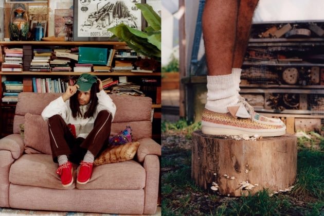 Clarks Originals 200 週年限定復古袋鼠鞋，美到窒息的彩虹編織鞋面！
