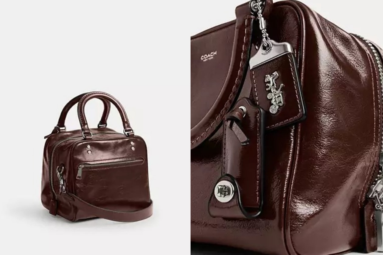 Coach 高 CP 值吐司包，手提、斜背展現兩種感覺！