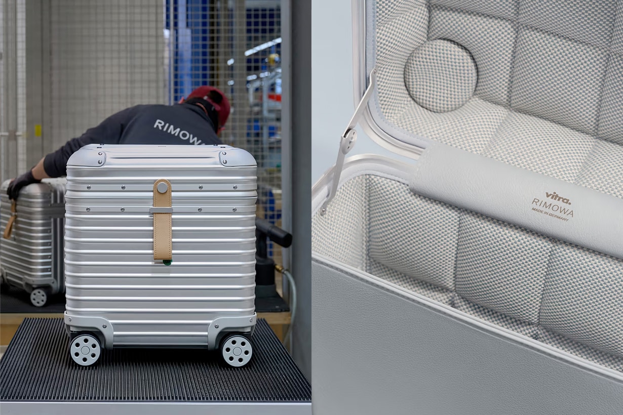 rimowa vitra collabration Aluminium stool Toolbox release date limited