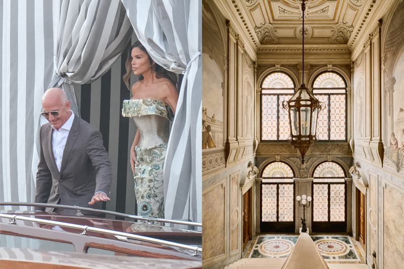 Jeff Bezos 與 Lauren Sánchez 威尼斯世紀婚禮，令人掉下巴的 4 個鈔能力！