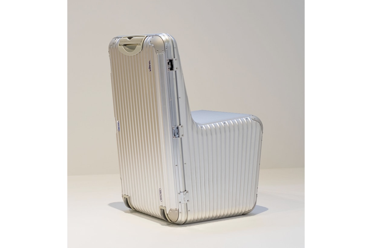rimowa vitra collabration Aluminium stool Toolbox release date limited