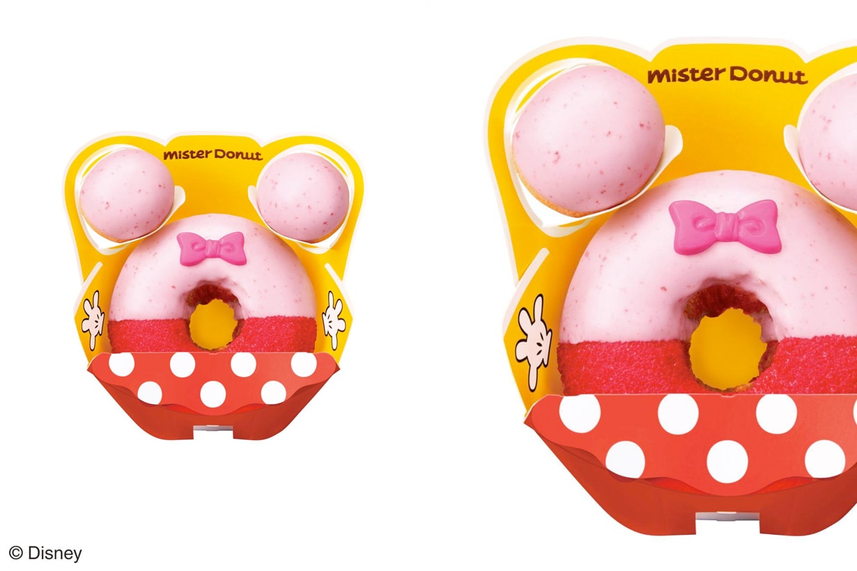 mister donut disney mickey minnie collabration 2025 summer