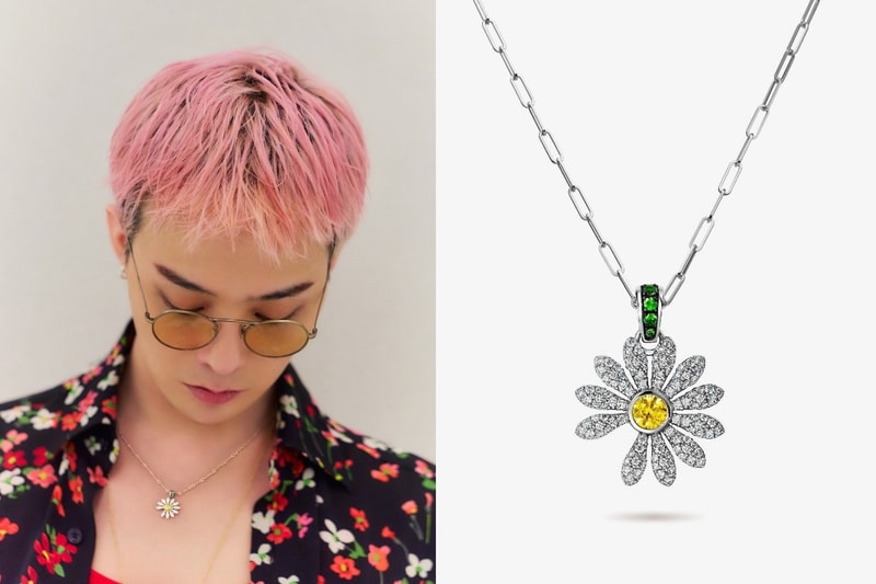 Jacob & Co. x PEACEMINUSONE：GD 同款「小雛菊項鍊」限量登場！