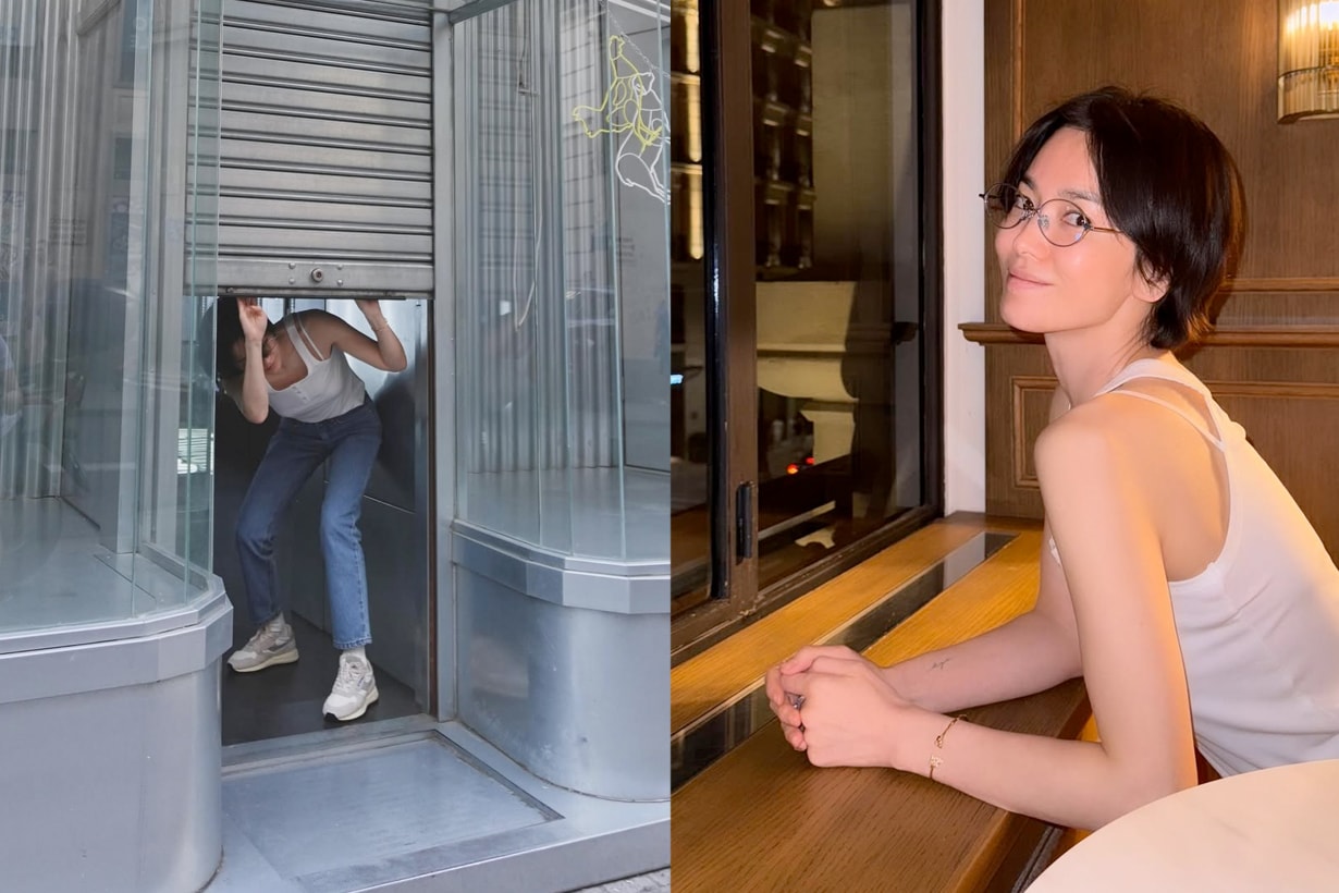 song hye kyo Àvie muah button sleeveless top tank autry outfit summer