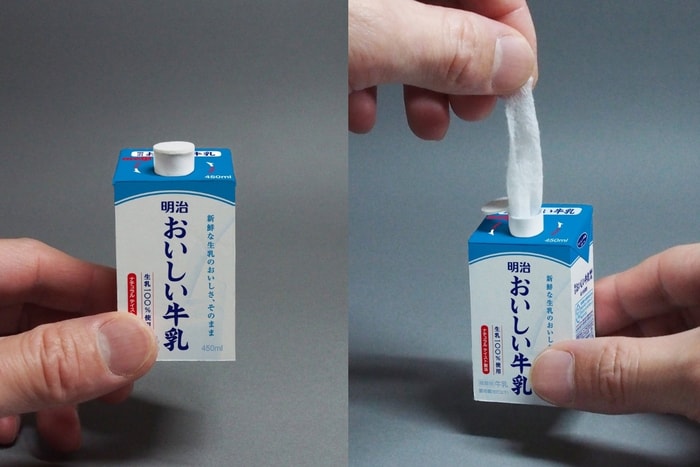 治癒系可愛小廢物：「明治牛奶」濕紙巾盒，看似無用反倒大有作為！