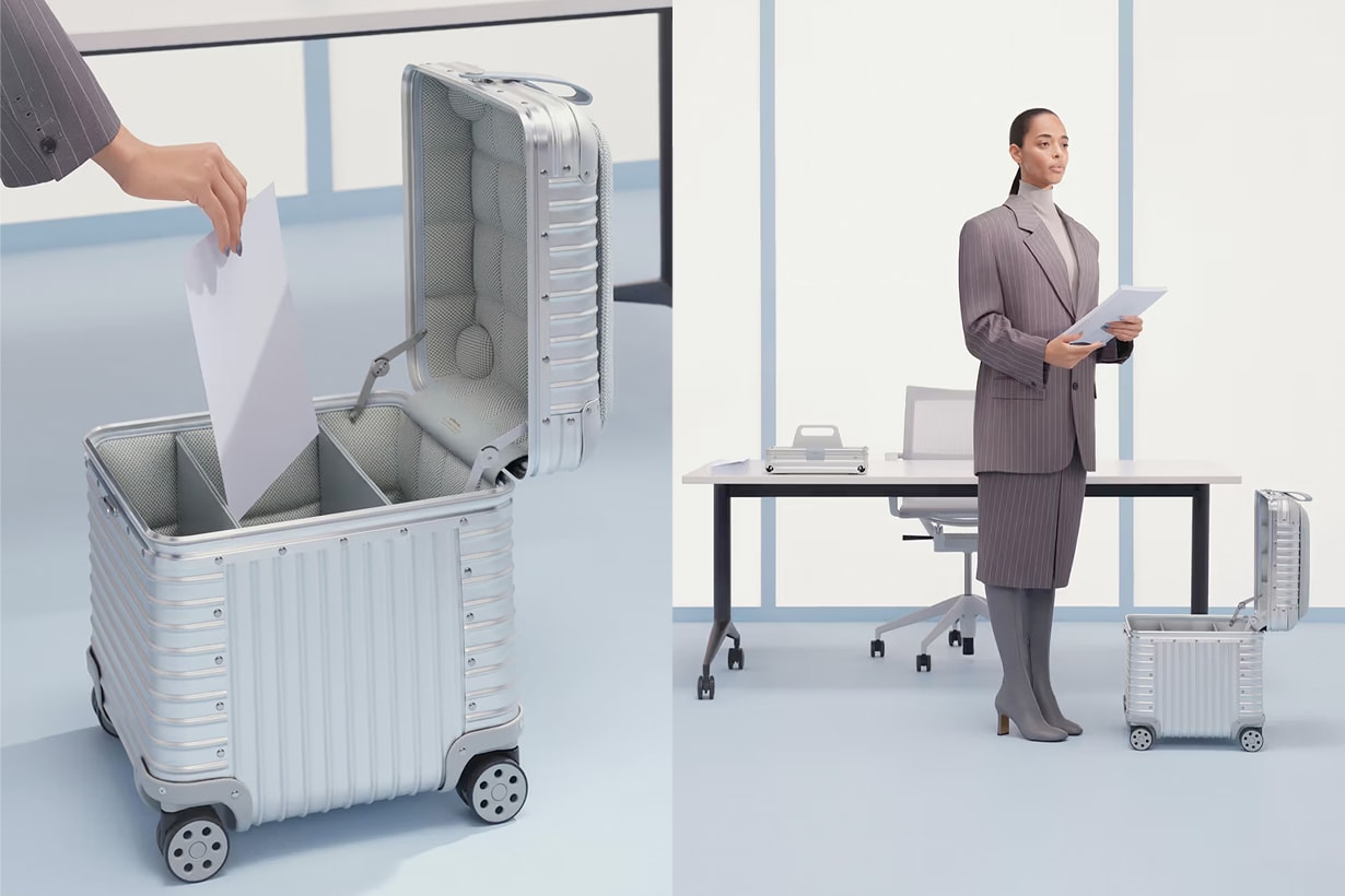 rimowa vitra collabration Aluminium stool Toolbox release date limited