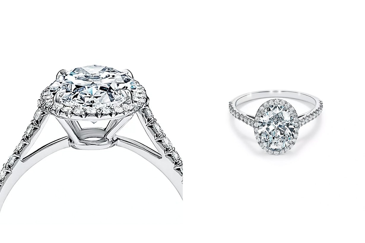 cartier Tiffany & Co. engagement ring how to choose red blue box collections diamond 